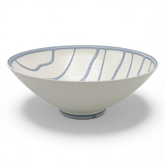 Blue and White Porcelain "Vine" Bowl