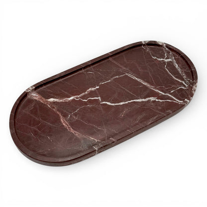 Red Marble Tray