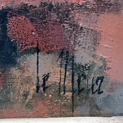 French Scenic Oil Painting