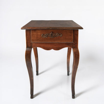 Walnut Louis XV Side Table