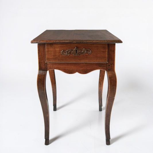 Walnut Louis XV Side Table