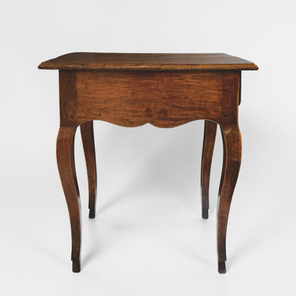 Walnut Louis XV Side Table