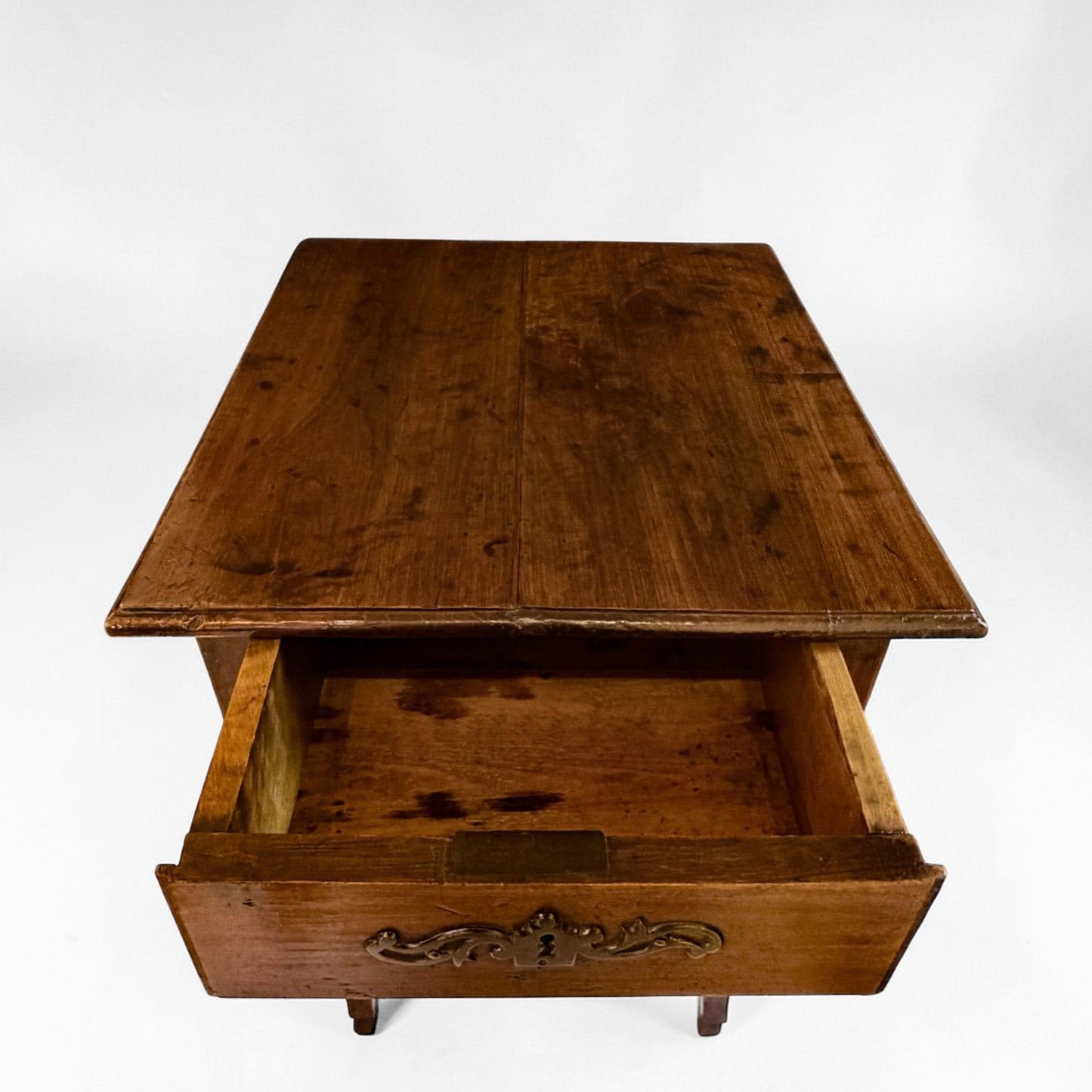 Walnut Louis XV Side Table