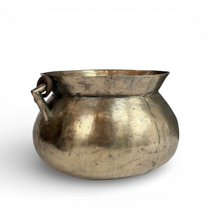 Antique French Brass Pot