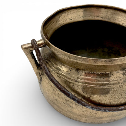 Antique Brass Plant Pot