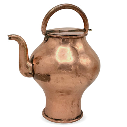 19th Century French Copper Tea Kettle