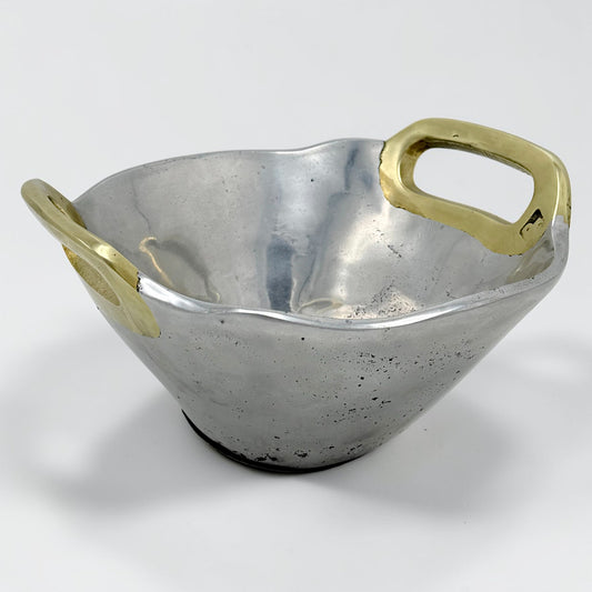 Brass & Aluminum Bowl by David Marshall