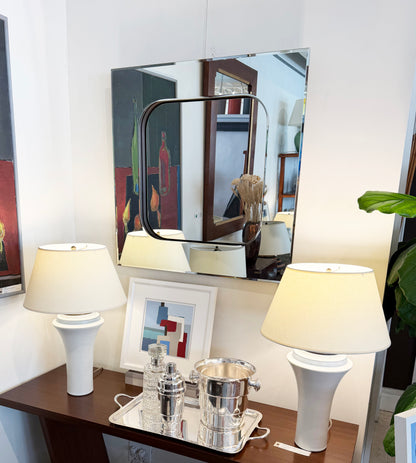 Vintage Italian Square Mirror