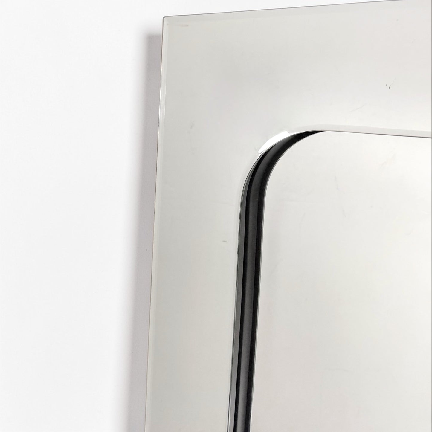 Vintage Italian Square Mirror