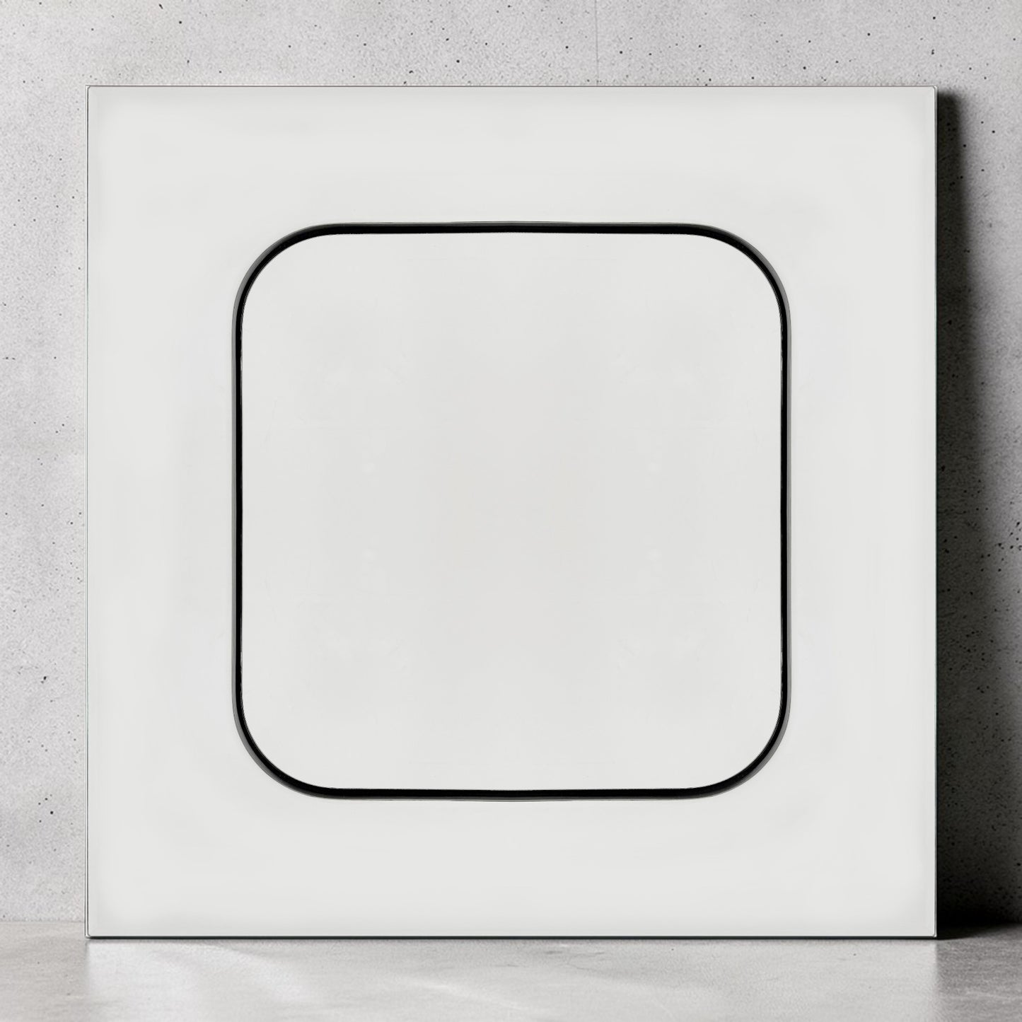 Vintage Italian Square Mirror