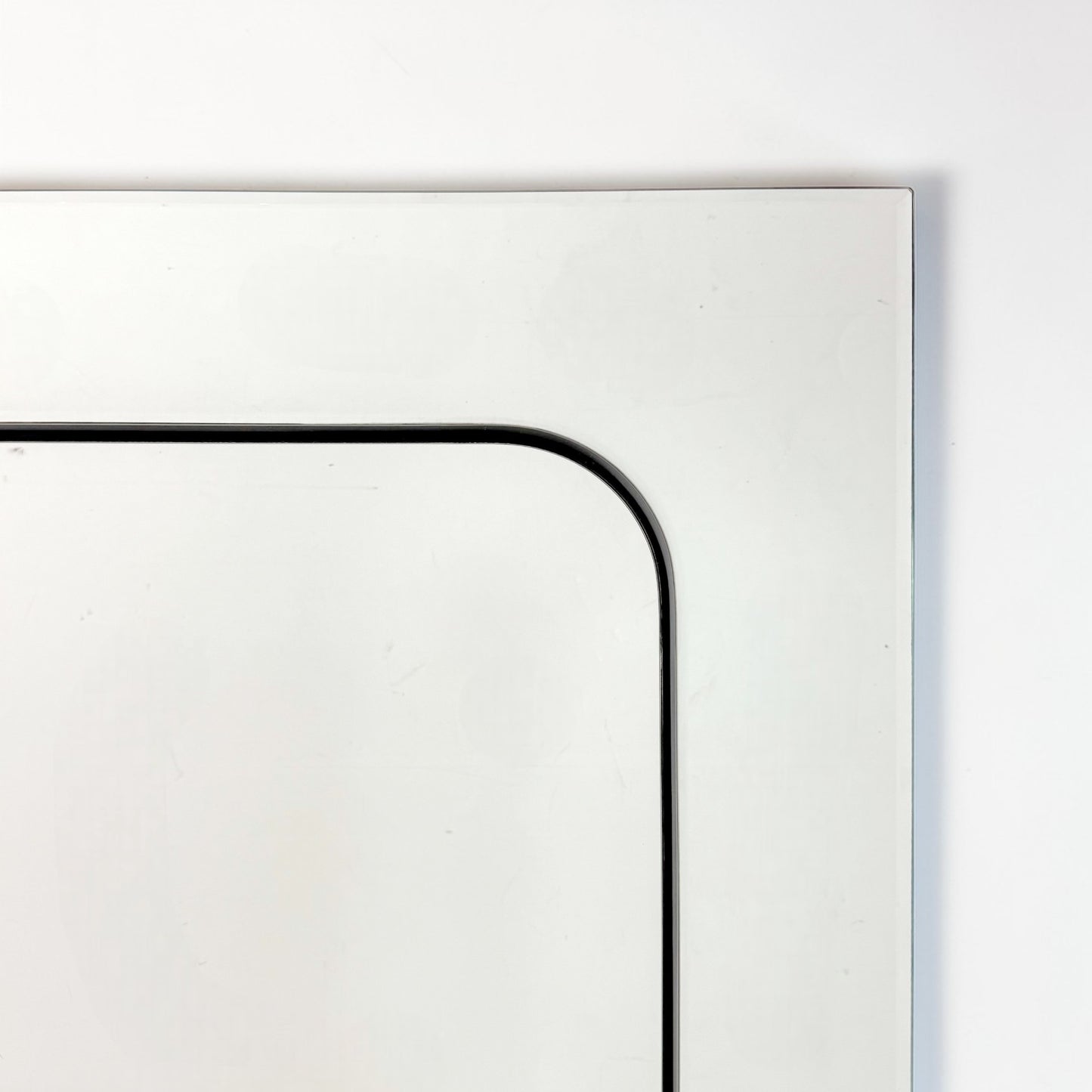 Vintage Italian Square Mirror