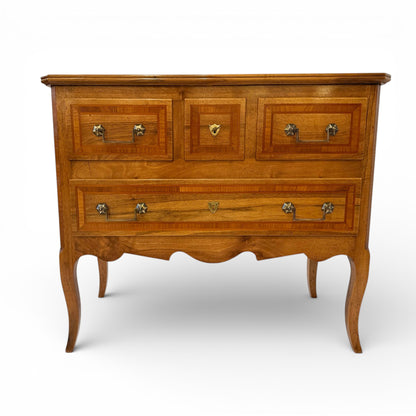 Small Walnut Commode, France 20th Century