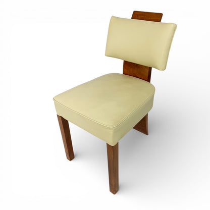 French Art Deco Desk Chair, 1940s