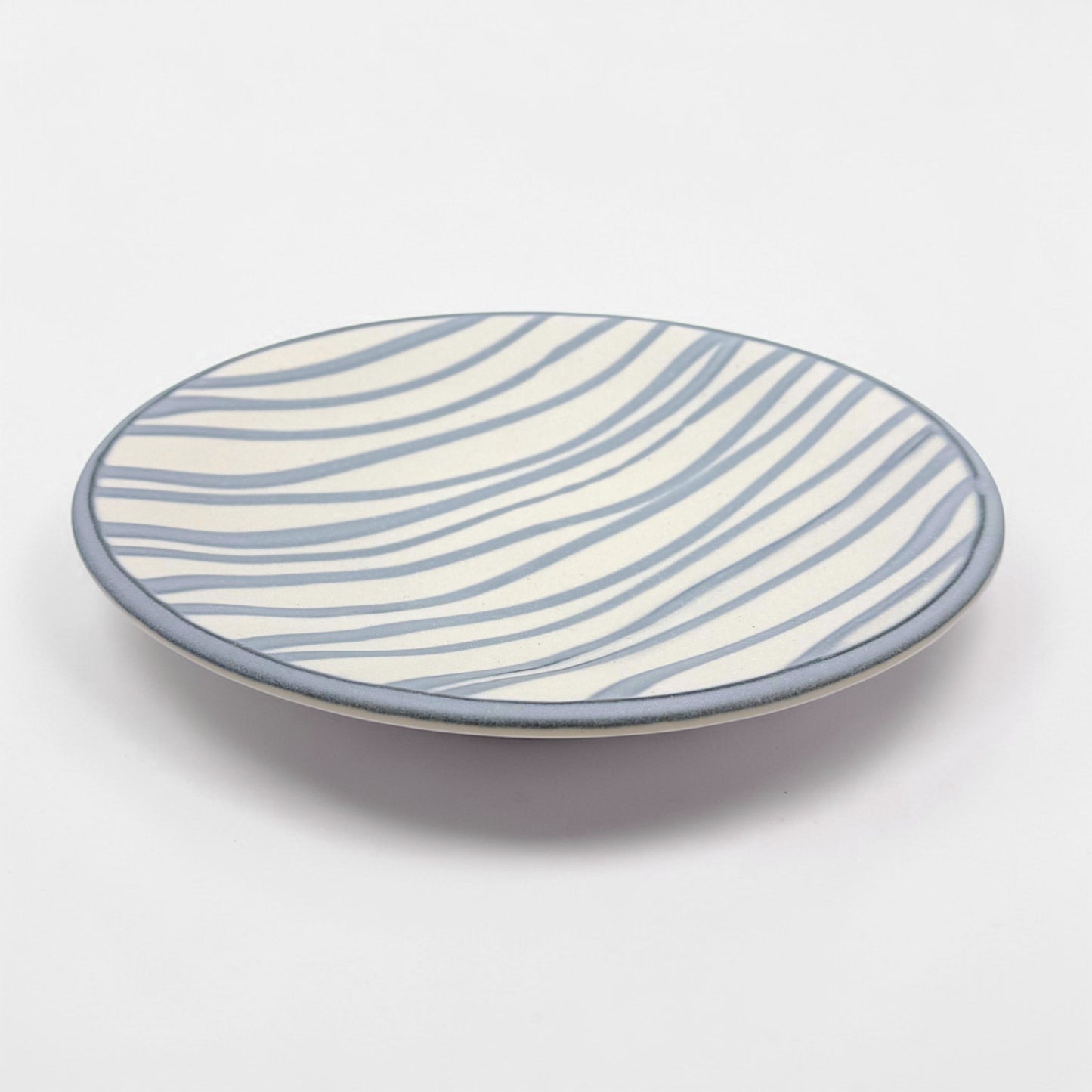 Blue and White "Vine" Poreclain Plate