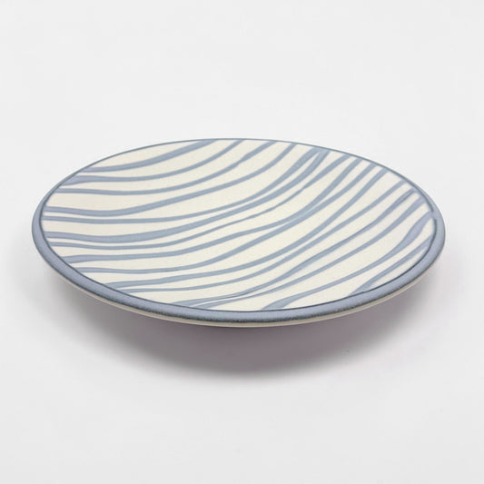 Blue and White "Vine" Poreclain Plate
