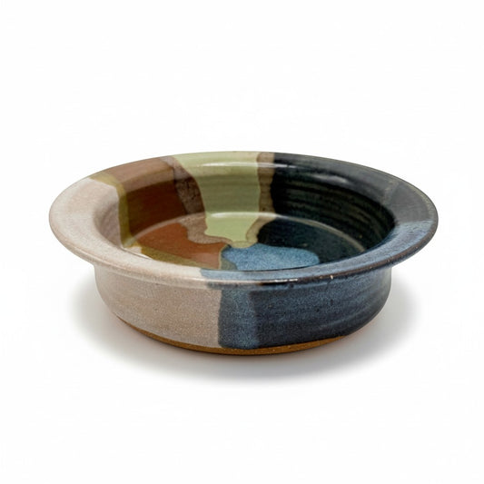 Abstract Stoneware Handmade Bowl