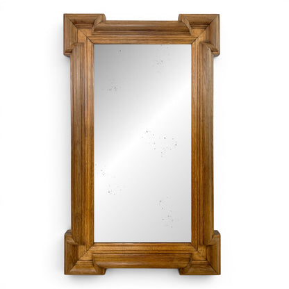 French Oak Mirror, circa 1890