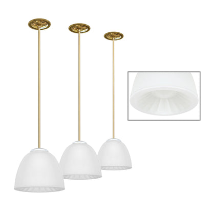 Opaline Glass Pendant Lights