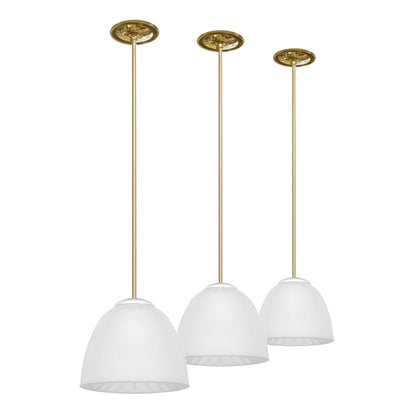 Opaline Glass Pendant Lights