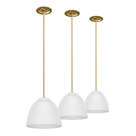 Opaline Glass Pendant Lights