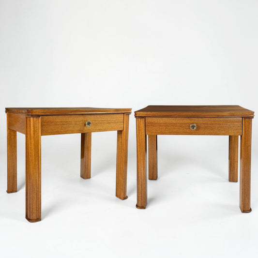 Pair of Mahogany Side Tables