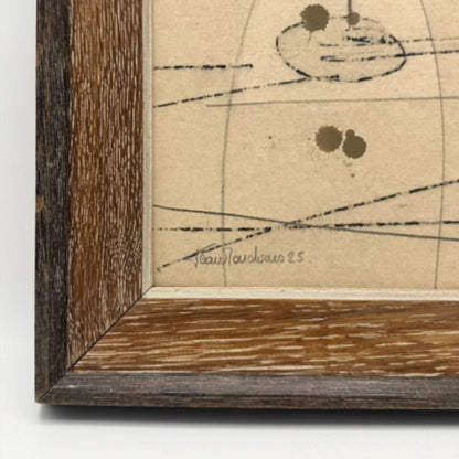 Abstract Original Drawing by Jean Marc Louis