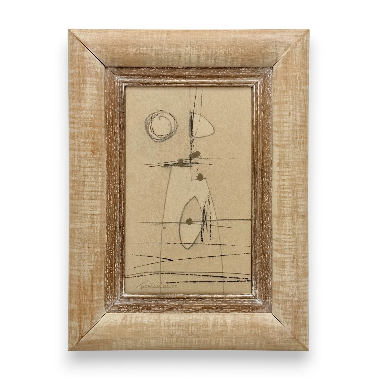 Oil Pastel Painting on Paper by Jean Marc Louis