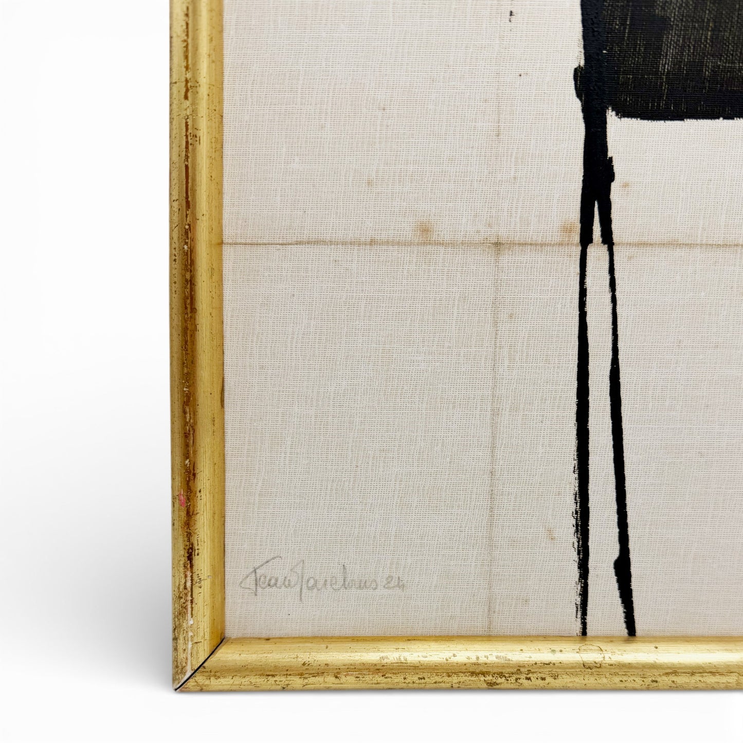 Abstract Painting on Canvas by Jean Marc Louis