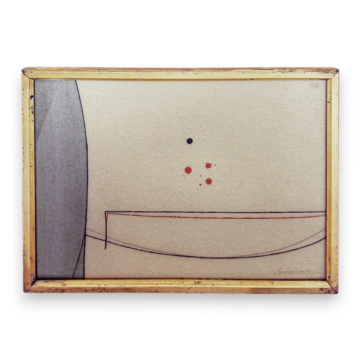 Original Abstract Painting by Jean Marc Louis