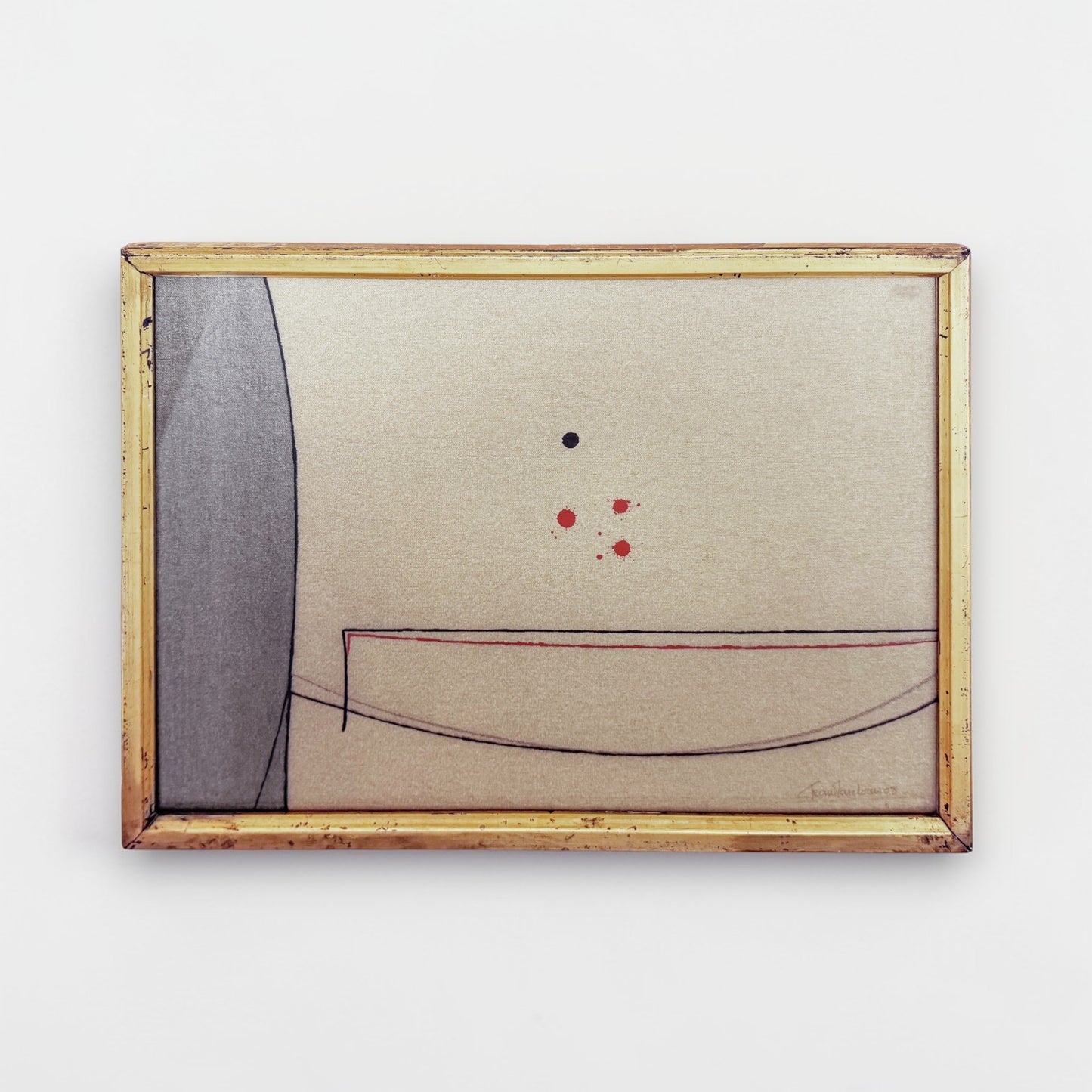 Original Abstract Painting by Jean Marc Louis