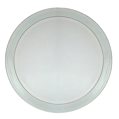Round Italian Mid Century Wall Mirror