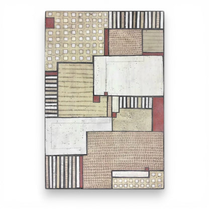 "Traveler" Mixed Media Collage by Athena Tasiopoulus