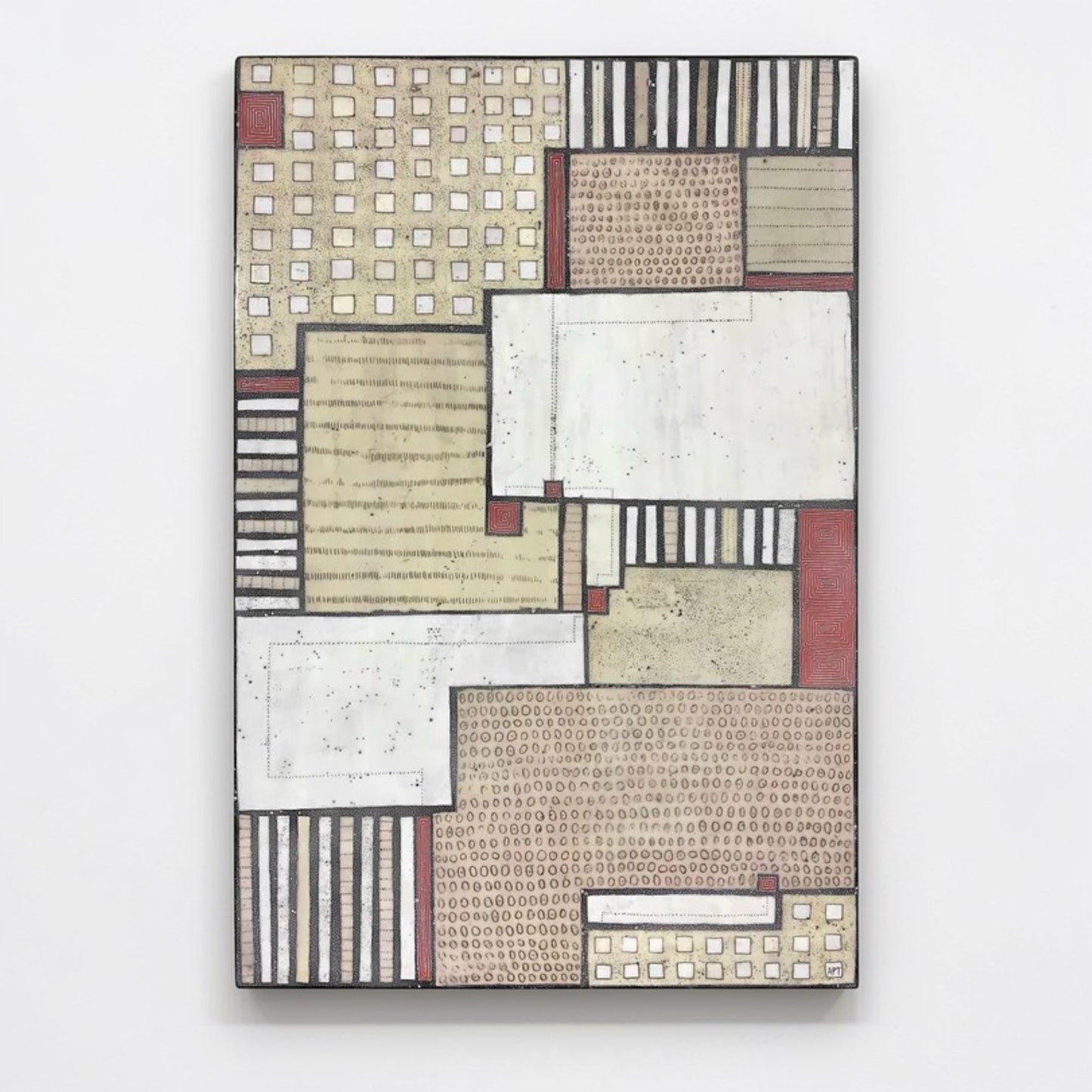 "Traveler" Mixed Media Collage by Athena Tasiopoulus