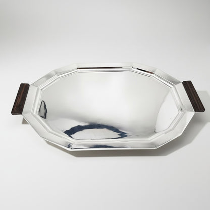 English Silver Plate Tray, circa 1940