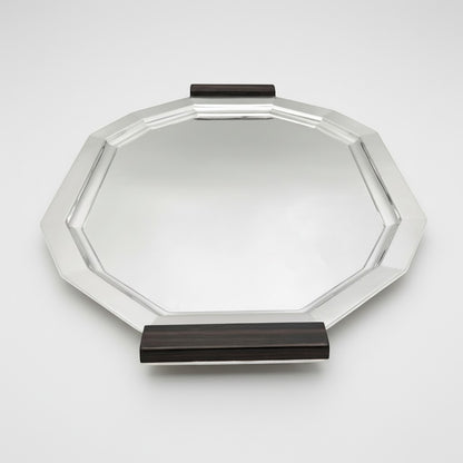 English Silver Plate Tray, circa 1940