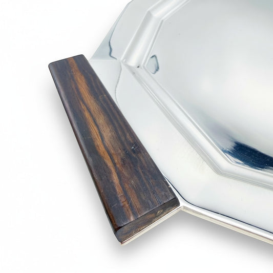 English Silver Plate Tray, circa 1940