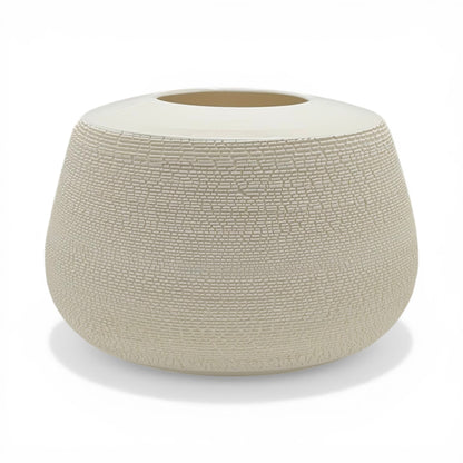 French Porcelain Textured Vase