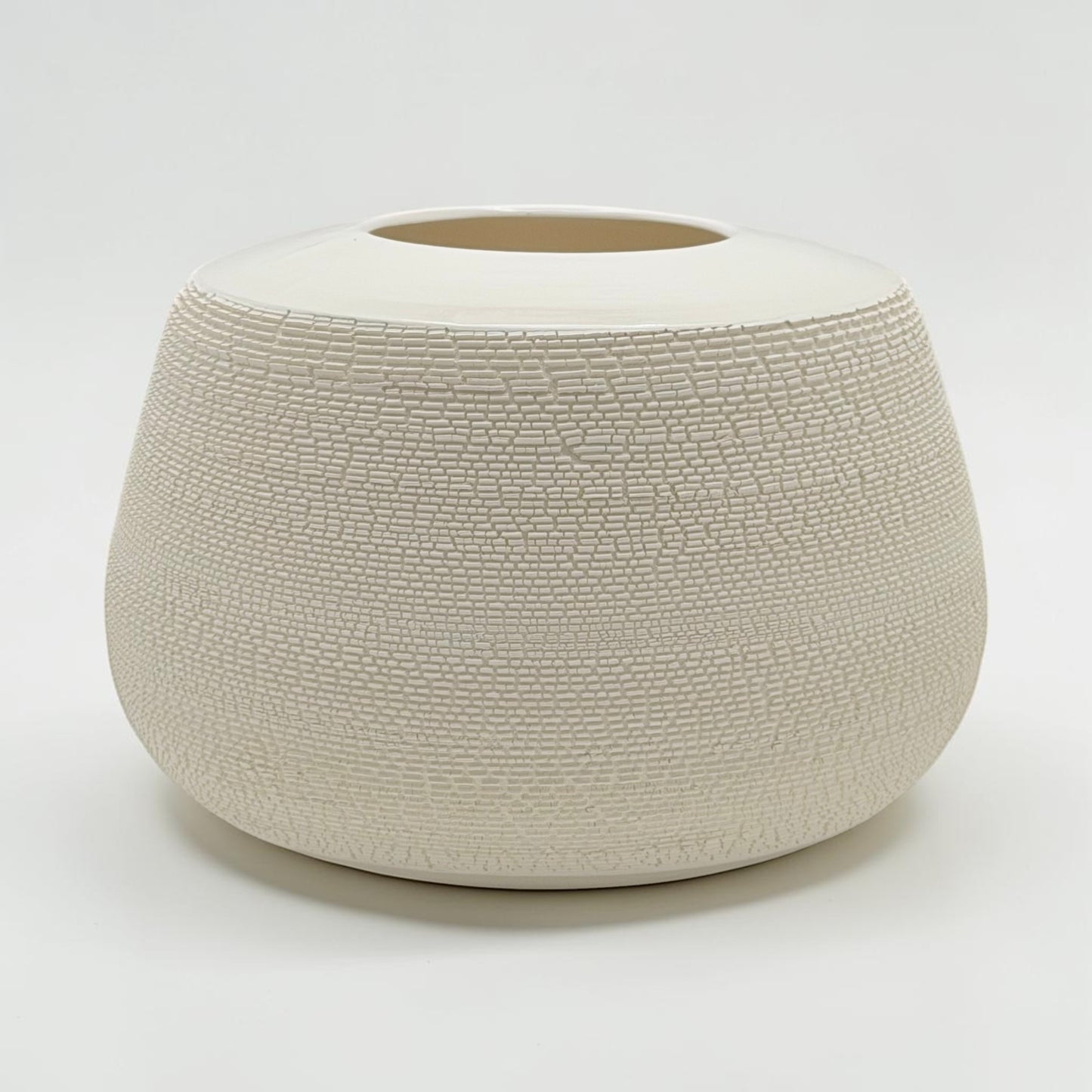 French Porcelain Textured Vase