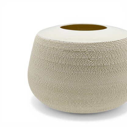 French Porcelain Textured Vase