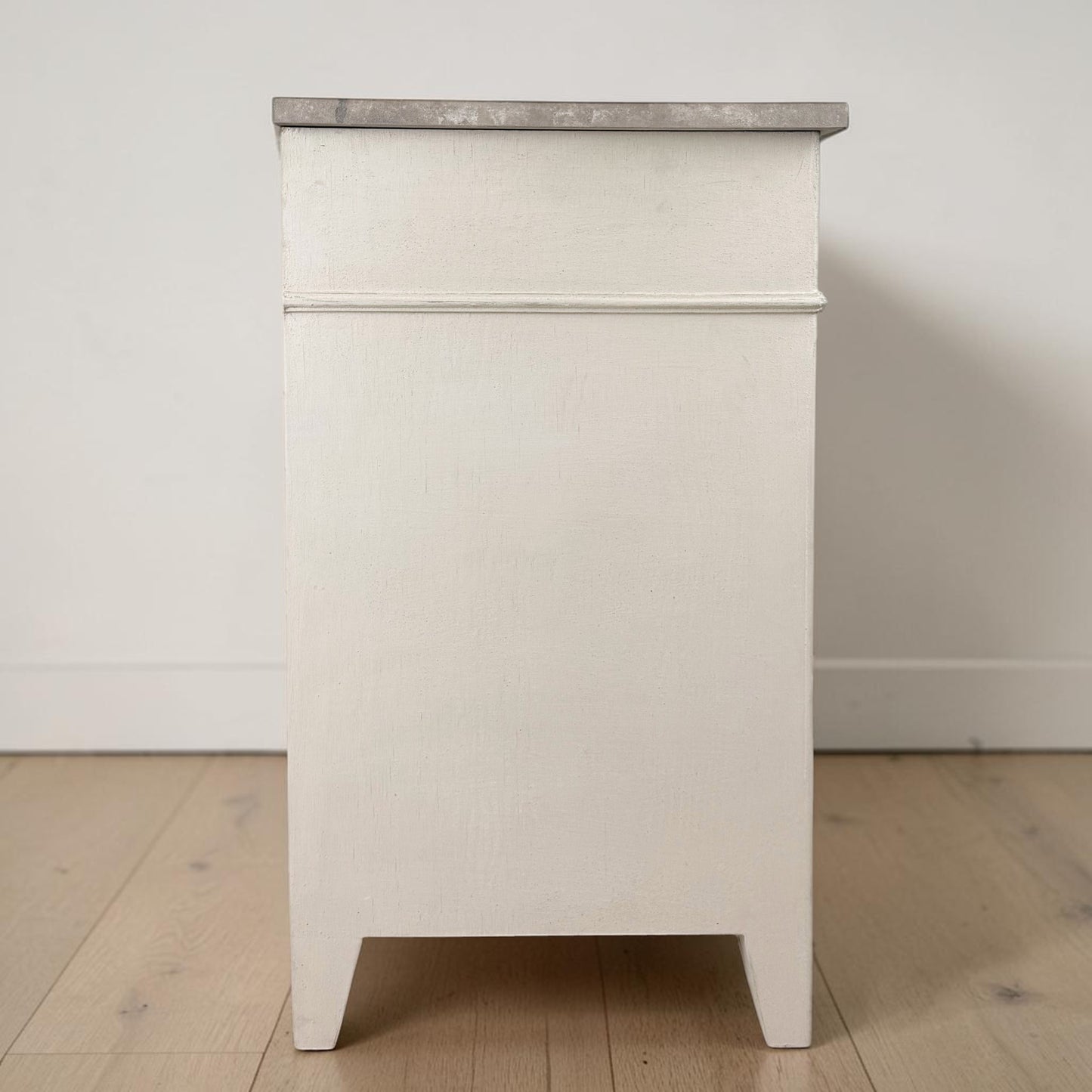 Belgian Four-Drawer Commode with Faux Stone Top, circa 1900