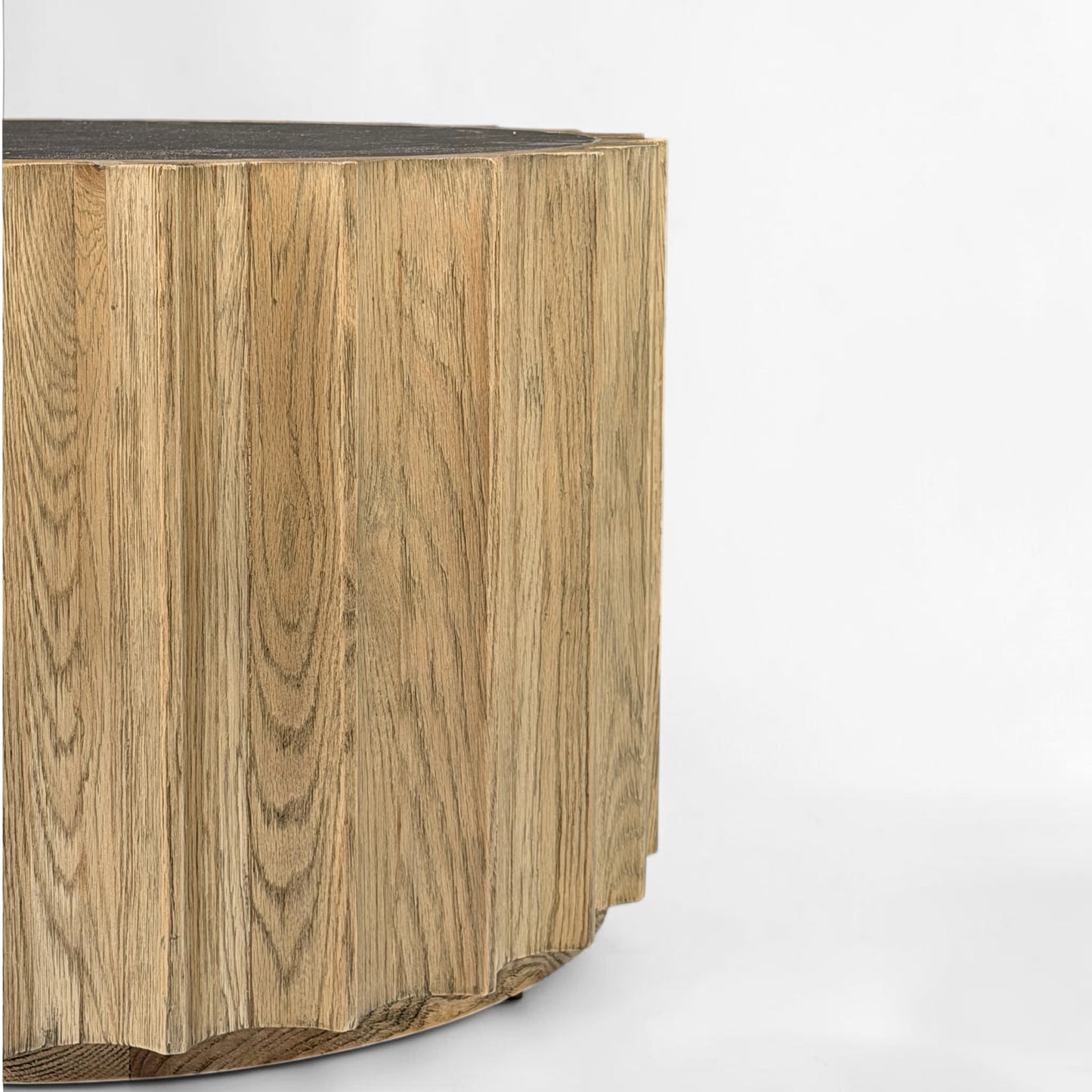 Circular Oak Table - Medium