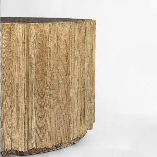 Circular Oak Table - Medium