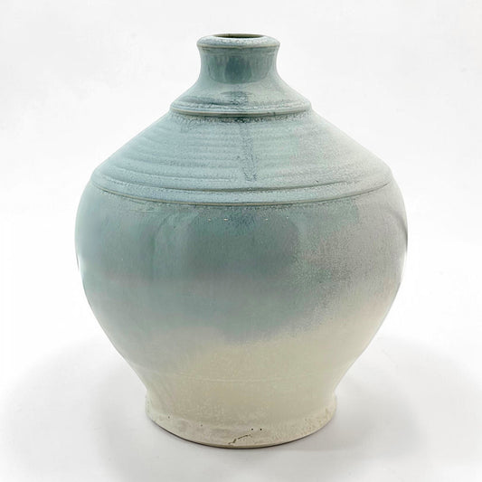 Light Blue Ombre Vase