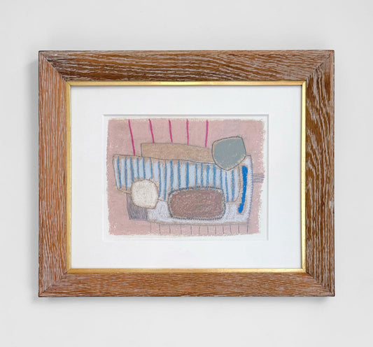 Abstract Pastel Drawing by Pamela Sztybel