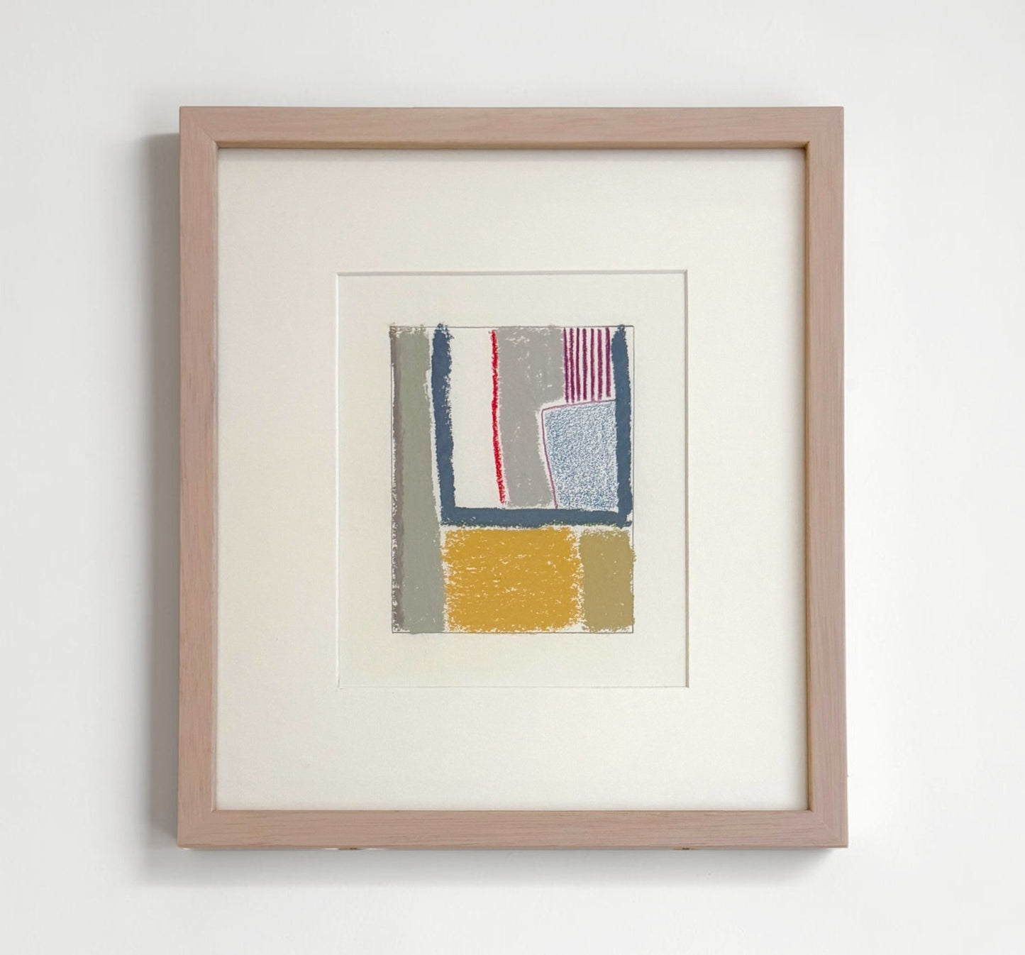Abstract Pastel Drawing by Pamela Sztybel