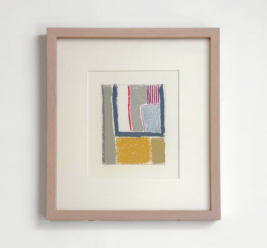 Abstract Pastel Drawing by Pamela Sztybel