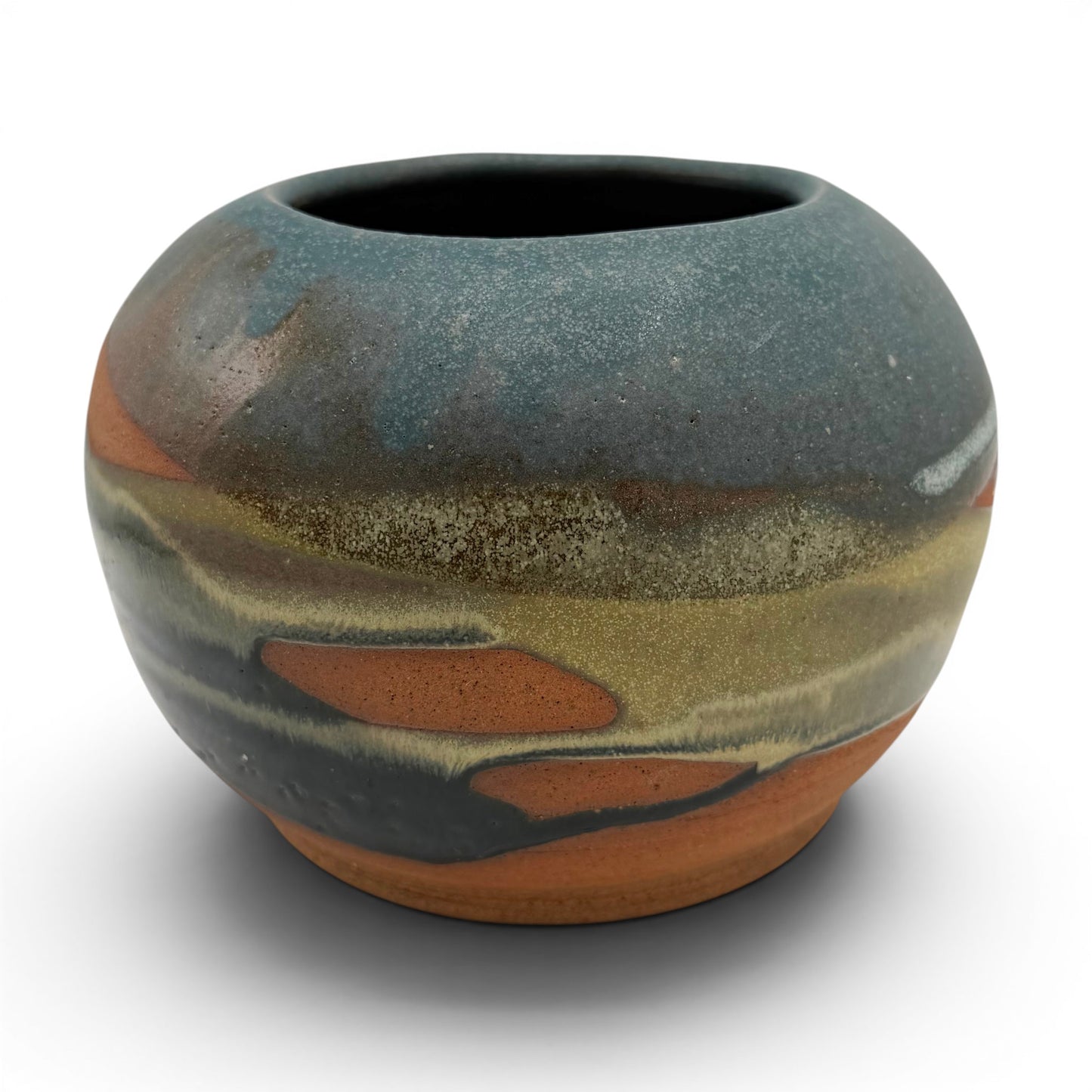 Round Handmade Terra Cotta Base