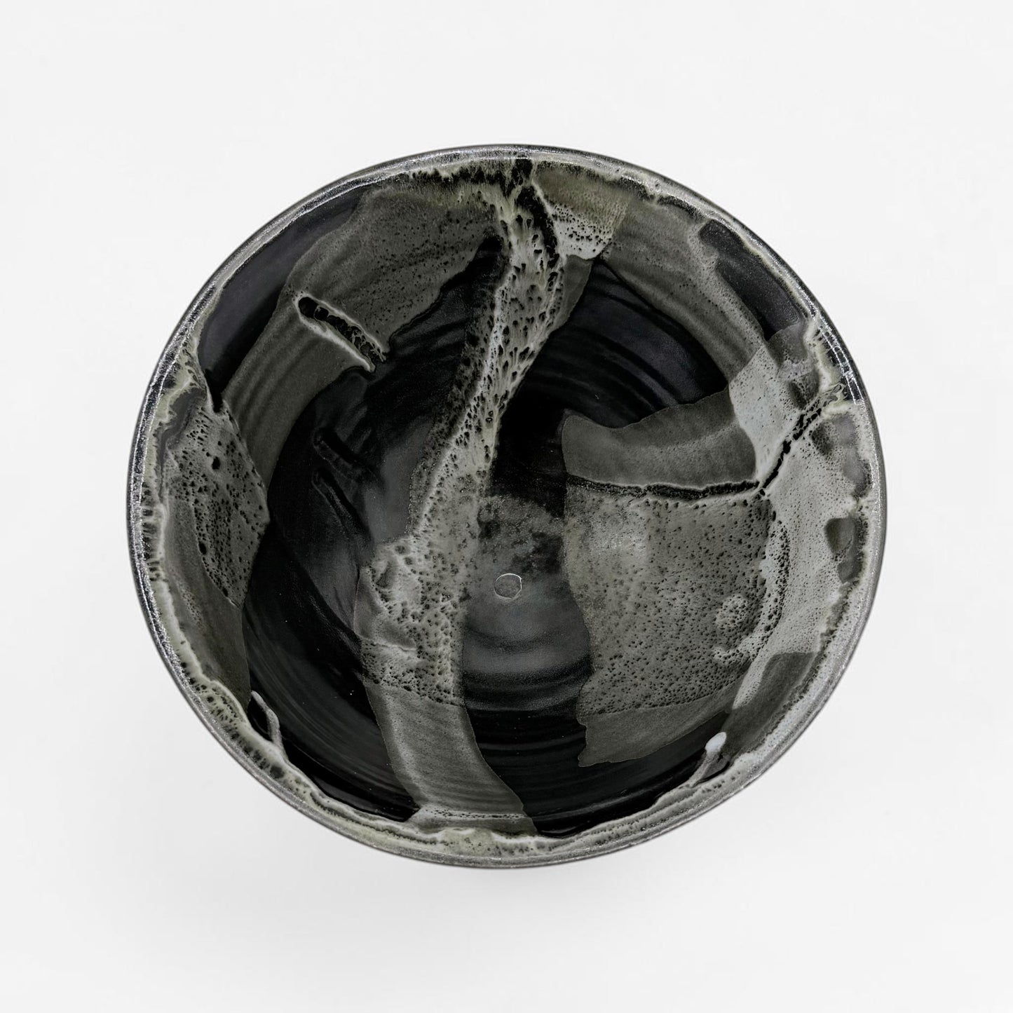 Black and White Ceramic Bowl