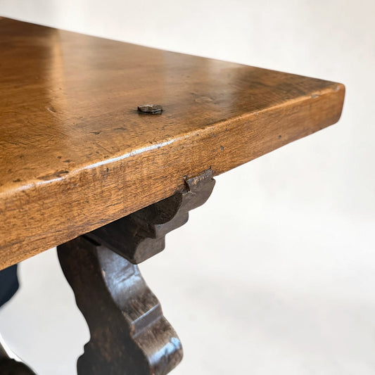 Spanish Baroque Style Trestle Table