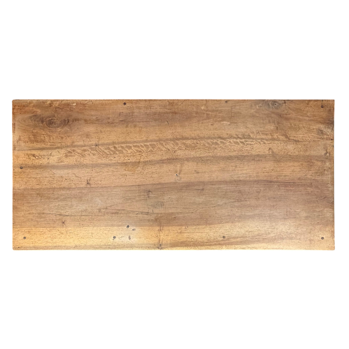 Three-Drawer Bleached Walnut Commode